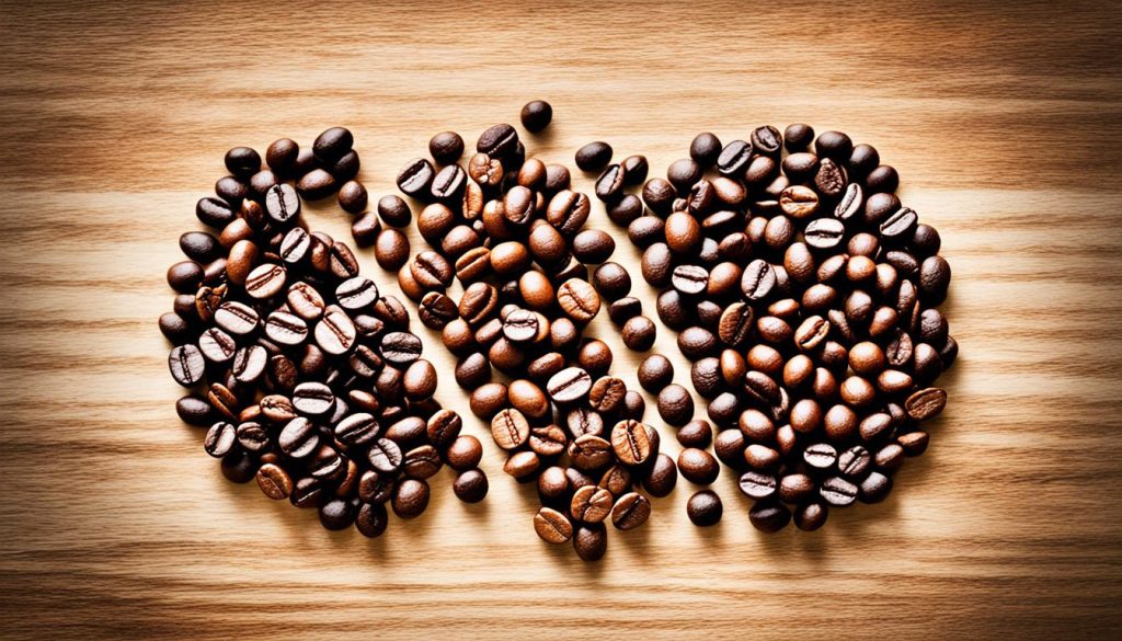 coffee bean caffeine concentration