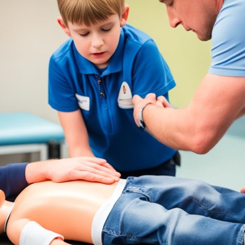 how is a child defined in terms of cpr/aed care