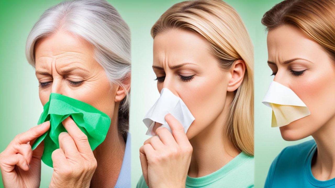 how to tell the difference between allergies and a cold