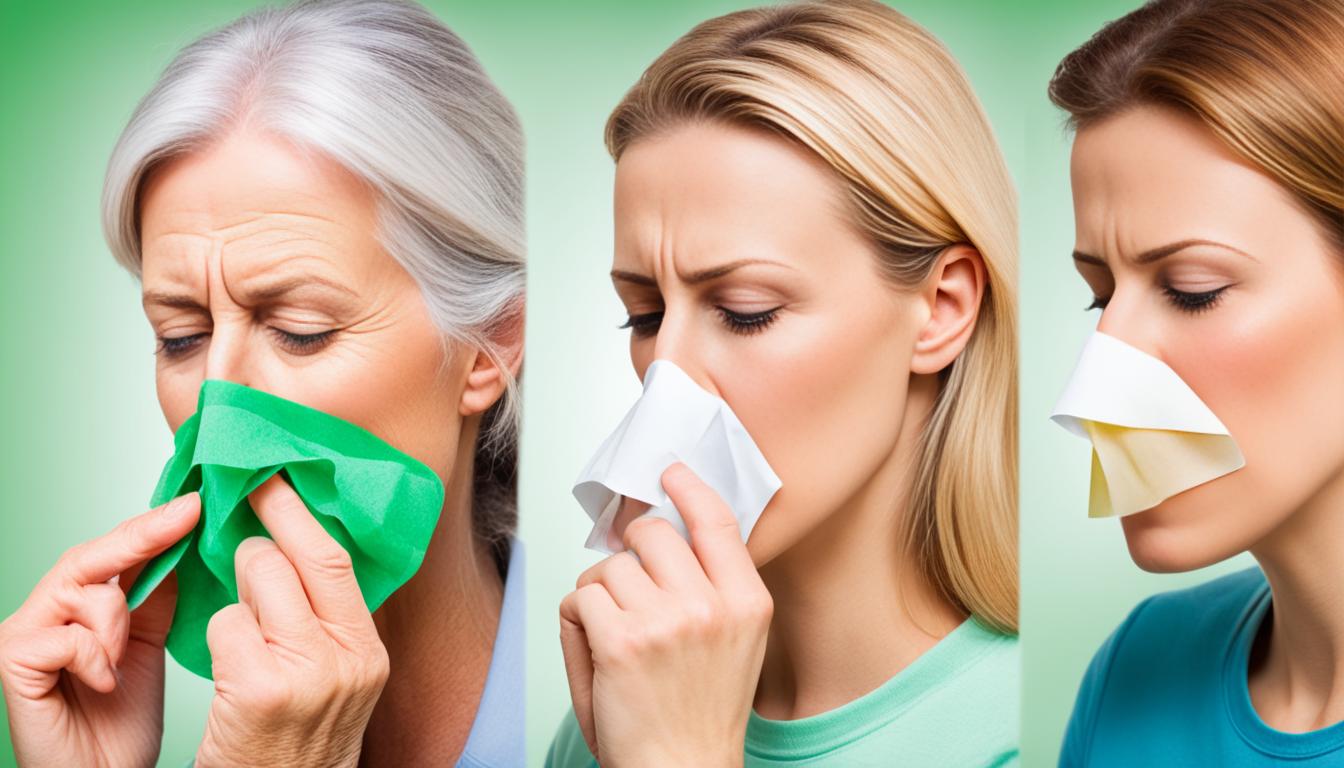 how to tell the difference between allergies and a cold