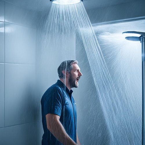 is it dangerous to take a shower during a thunderstorm