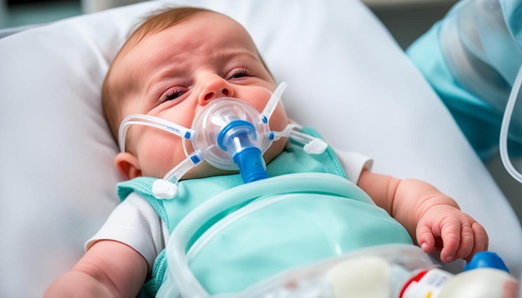 respiratory distress in infants