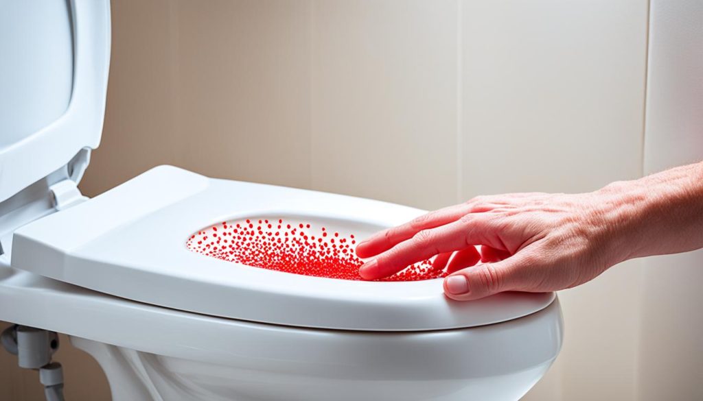 Skin Infections from Toilet Seat