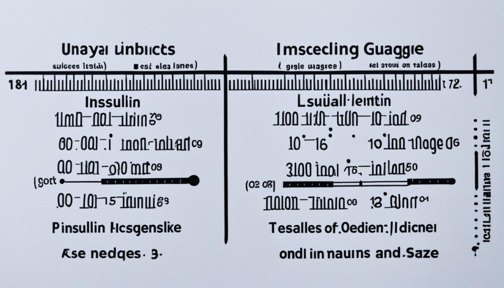 insulin needle gauge and length considerations