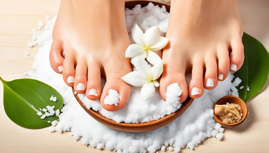 moisturizing feet