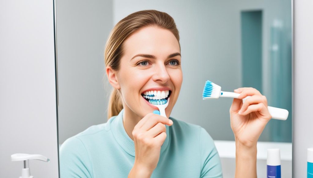 optimal tooth brushing