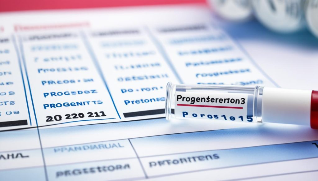 progesterone testing