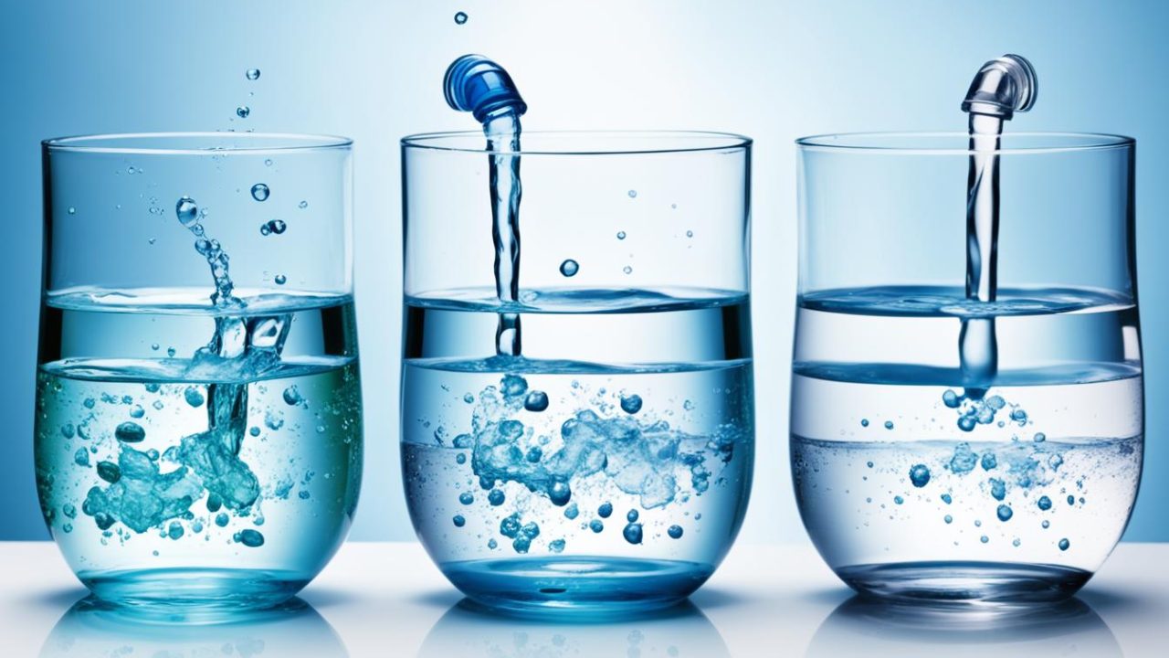 what is the difference between purified water and distilled water